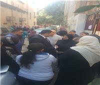 نائب محافظ القاهرة يتفقد مدرسة سنان الابتدائية بالزيتون