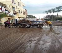 أمطار في دمياط توقف حركة الصيد ببوغاز عزبة البرج