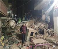 الحماية المدنية بالقاهرة تنقذ شخصين بعد انهيار عقار في بولاق أبو العلا