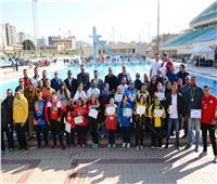 مشاركة مثمرة لأبطال الأولمبياد الخاص المصري في البطولة الأولي للسباحة
