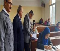 «المغربي» يتفقد الإمتحانات بتجارة بنها ويؤكد على انتظام وهدوء اللجان