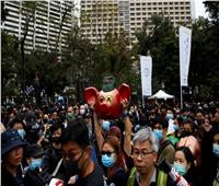 عشرات الآلاف يشاركون في احتجاجات أول أيام العام الجديد في هونج كونج