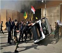 المتظاهرون الموالون لإيران ينهون حصار السفارة الأمريكية في بغداد