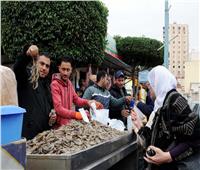 بالصور|أسماك غليون بـ22 منفذا في الإسكندرية.. والجمبري بـ90 جنيها