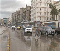 3 ملايين متر مكعب أمطار على الإسكندرية
