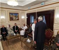 سفارة عمان تستقبل المعزين في وفاة السلطان قابوس