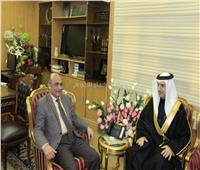 وزير العدل يلتقي السفير البحريني لبحث تعزيز التعاون بين البلدين
