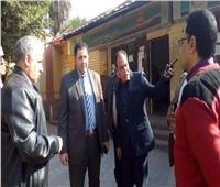 نائب محافظ القاهرة يتفقد مكتب تموين حي الساحل