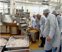 حملة مكبرة علي مصانع تعبئة المواد الغذائية والمجازر بالعاشر من رمضان