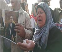 فيديو| وسط حضور شعبي ورسمي.. توديع مبارك «بدموع الحزن»