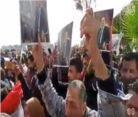 جنازة مبارك| شاهد ردود فعل المواطنين في وداع جثمان الرئيس الأسبق