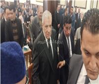 محلب يصل عزاء الرئيس الأسبق «مبارك»