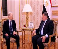 «هيكل» يستقبل السفير الياباني بالقاهرة لبحث التعاون في المجالات الإعلامية