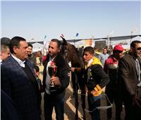 صور| محافظ البحيرة يفتتح المهرجان الدولي الثالث عشر للخيول العربية