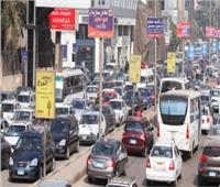 كثافات متحركة بمحاور القاهرة والجيزة وخدمات مرورية لتخفيف الأحمال
