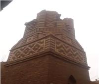الأوقاف تكشف تفاصيل انهيار مئذنة مسجد بسبب سوء الأحوال الجوية