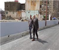 نائب محافظ القاهرة يتابع أعمال تطوير محور روكسي رمسيس 