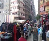 صور| محافظة القاهرة تستجيب لبوابة أخبار اليوم وتفض سوق التلات بالمرج