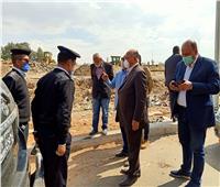 محافظ القاهرة يتفقد أعمال إزالة تعديات «محور الطوارئ» 
