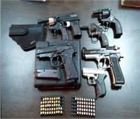 ضبط 6 قطع أسلحة نارية فى حملة أمنية استهدفت أطراف خصومات ثأرية