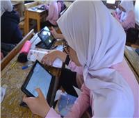 انتظام امتحان الفيزياء لطلاب الصف الأول الثانوي في شمال سيناء