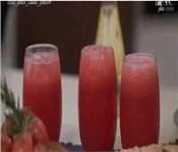 «عصير البطيخ» لترطيب جسمك بعد الإفطار| فيديو 