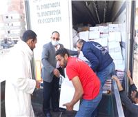  توزيع 8000 كرتونة مواد غذائية من صندوق تحيا مصر لمتضرري كورونا  بالبحيرة 