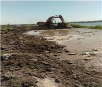 الرى : رصد تعديات بالردم على نهر النيل بفرع دمياط 