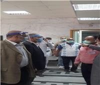 نائب محافظ القاهرة يتفقد مستشفى اليوم الواحد بالمرج