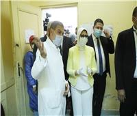 وزيرة الصحة تمنع الزيارات في مستشفى أم المصريين