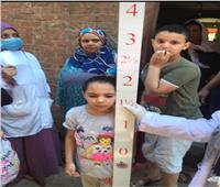 صور| انطلاق حملة تطعيم المواطنين ضد البلهارسيا بالغربية  