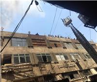 محافظة القاهرة يعلن السيطرة على حريق سوق التوفيقية دون إصابات