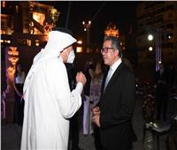 السفير السعودي في مصر يلبي دعوة وزير السياحة لزيارة قصر البارون