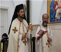 كنيسة الأقباط الكاثوليك بأشمون تستقبل النائب البطريركي