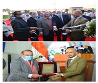 صور| افتتاح دار العزل الصحي لمستشفى سعاد كفافي بجامعة مصر للعلوم والتكنولوجيا
