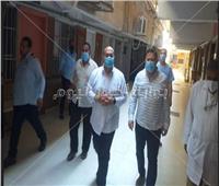 في ثالث العيد ... نائب محافظ الجيزة يتفقد مستشفى أمبابه العام