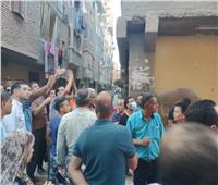 مصادر: 7 أشخاص مازالوا تحت أنقاض منزل المحلة المنهار