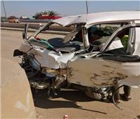 إصابة ٧ في تصادم سيارة أجرة بملاكي في الغربية