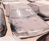 بالصور| تفاصيل جلسة مزاد السيارات المخزنة بساحة جمارك مطار القاهرة