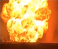 فيديو| لحظة انفجار خط الغاز الرئيسي في سوريا