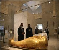 وزير السياحة والأمين العام لمنظمة السياحة العالمية يزوران المتحف القومي للحضارة