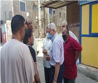  محافظ المنوفية يتابع مشكلة العمارات السكنية أمام مستشفى القصر 