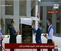 فيديو| لحظة افتتاح الصومعة التخزينية ببرج العرب بسعة 90 ألف طن