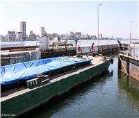 «النقل»: نقل 2075 طن قمح من ميناء دمياط إلى صوامع إمبابة عبر نهر النيل