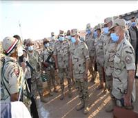 رئيس أركان حرب القوات المسلحة يشهد المرحلة الرئيسية لمشروع «فتح - 41»