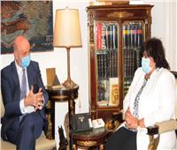 «عبدالدايم» تبحث مع سفير أسبانيا سبل تعزيز التعاون الثقافي والفنى بين البلدين