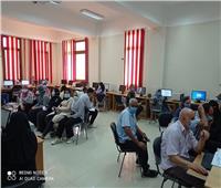  بالصور.. جامعة كفرالشيخ تستقبل طلاب المرحلة الثالثة بمعاملها لتسجيل رغباتهم