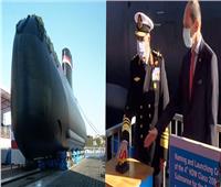 صور| القوات البحرية تحتفل بتدشين الغواصة الألمانية الرابعة «S 44»