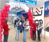 صور| وصول أولى رحلات "إديلويس إير" السويسرية إلى مطار شرم الشيخ