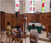 «حنا» يترأس قداس خدمة الأجانب بكاتدرائية الزمالك  